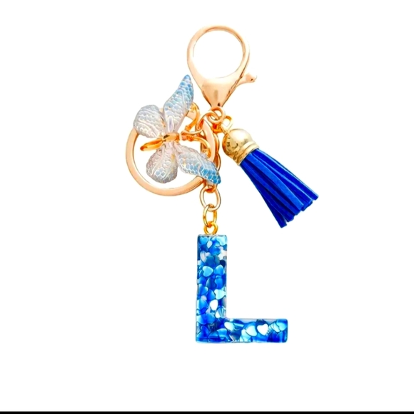 Accessories - Butterfly Alphabet Purse Charm